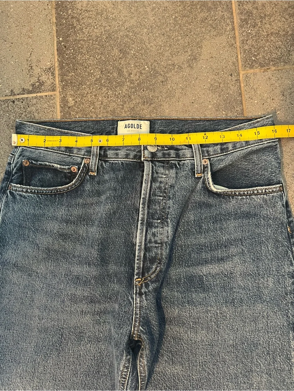 AGOLDE 90'S PINCH WAIST HIGH RISE STRAIGHT IN RANGE. Size 30. NWOT - Picture 11 of 16
